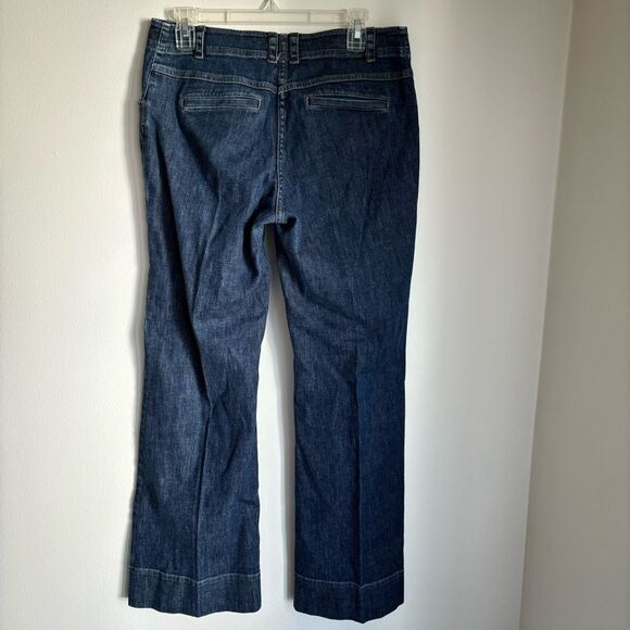 J. Jill Women’s stretch trouser jeans pants wide leg size 8 - EUC! - Picture 8 of 12